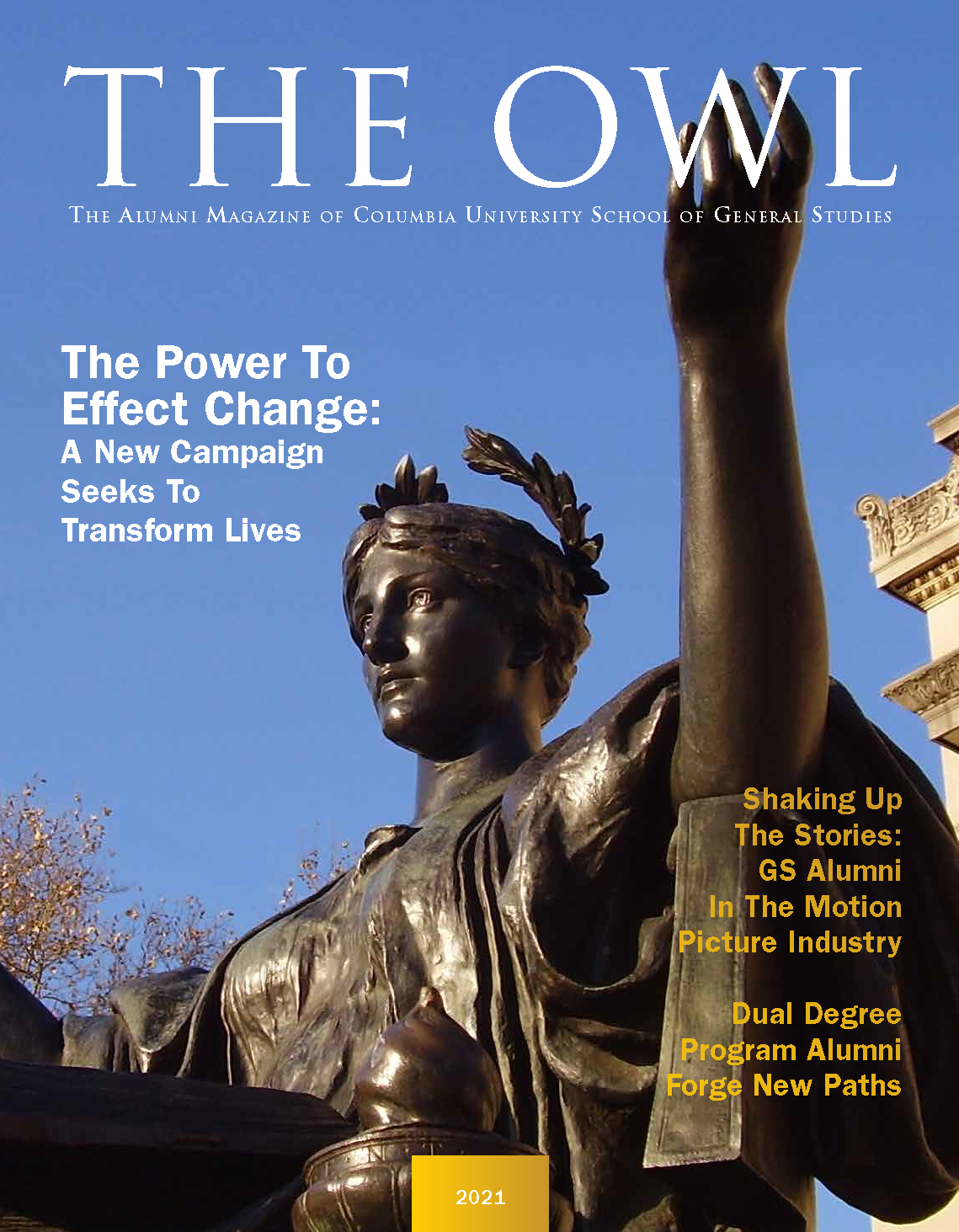 2021 Owl Magazine Cover
