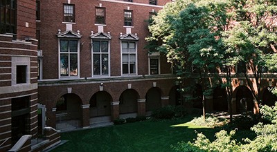 Jewish Theological Seminary - Albert A. List College Daylight iew of interior courtyard of List College at Jewish Theological Seminary