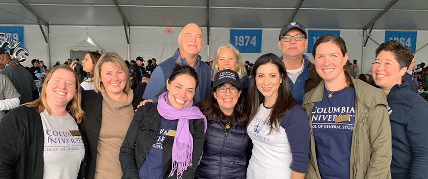 Alumni and staff celebrate at Homecoming