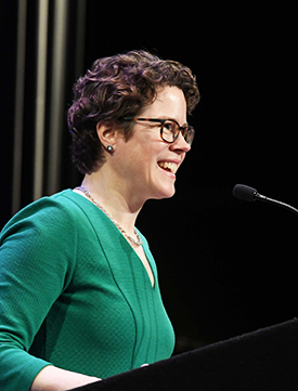 EVP and Dean of the Faculty of Arts and Sciences Amy Hungerford EVP and Dean of the Faculty of Arts and Sciences Amy Hungerford addresses incoming students