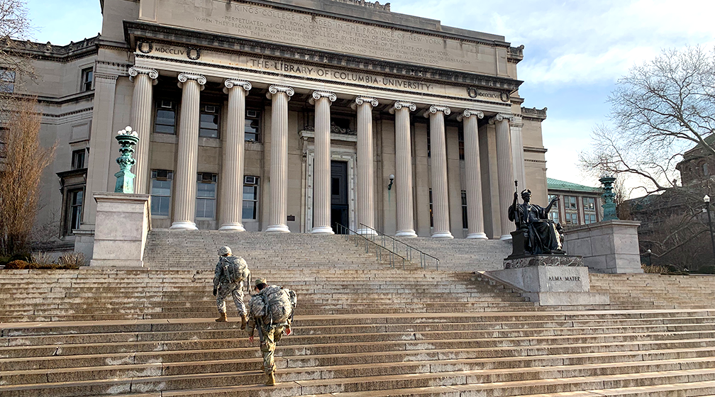 Women Veterans at Low Library