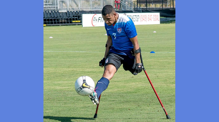 Joan Bolanos Martinez GS student Joan Bolanos Martinez playing soccer
