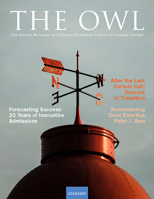 2019-2020 cover of The Owl magazine