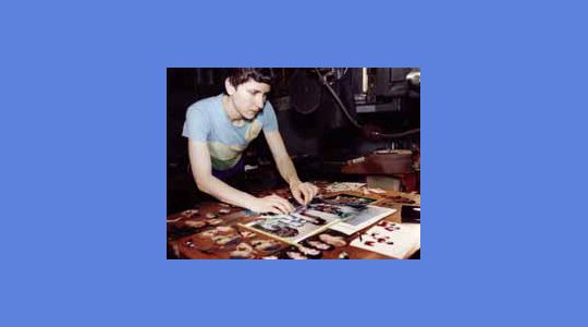 Sean Atkins '92 Sean Atkins at work