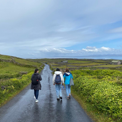 Flaherty-Lovy and friends in the Aran Islands, Ireland 