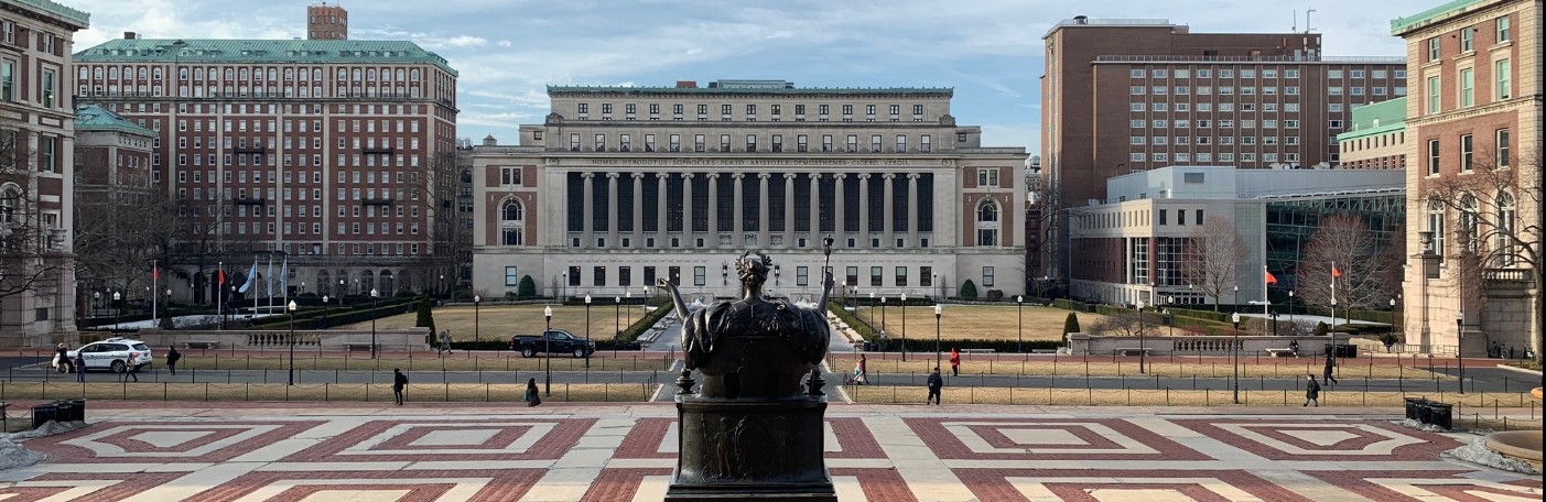Alma Mater statue at Columbia University.